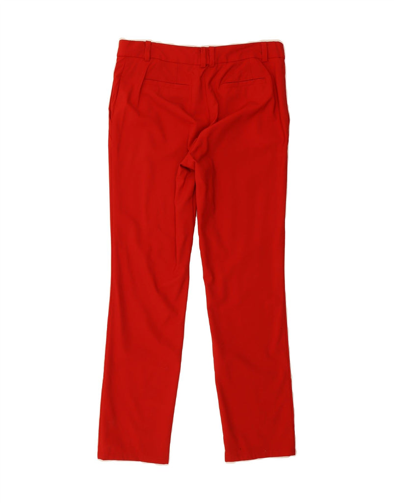 BROOKS BROTHERS Womens Regular Fit Chino Trousers US 12 Large W32 L30 Red Vintage Brooks Brothers and Second-Hand Brooks Brothers from Messina Hembry 