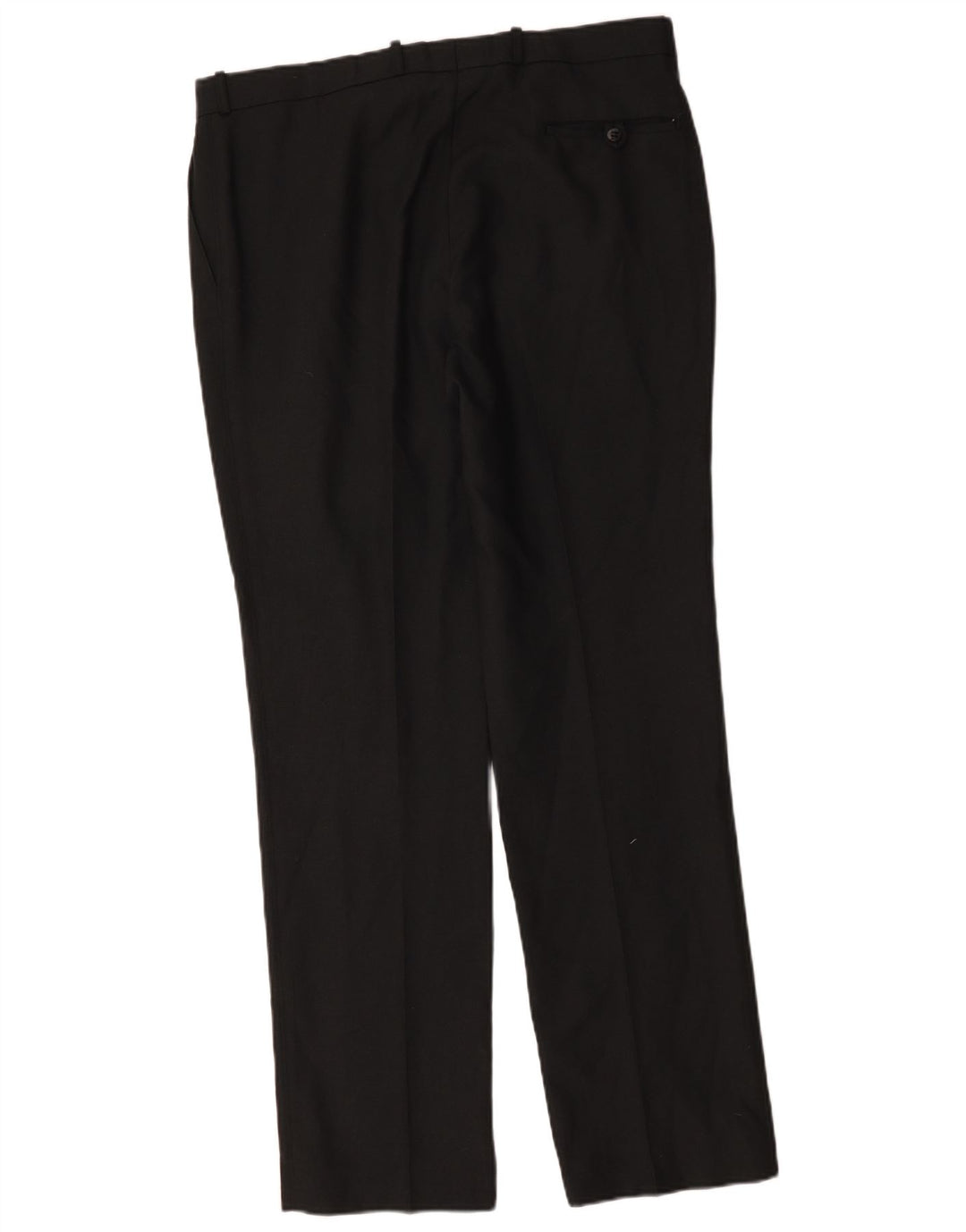 Farah Mens Straight Pegged Chino Trousers W36 L32 Grey Polyester