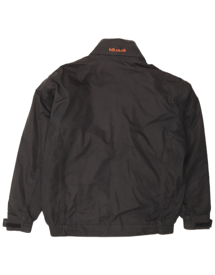 Dickies Mens Windbreaker Jacket UK 40 Large Black Polyester