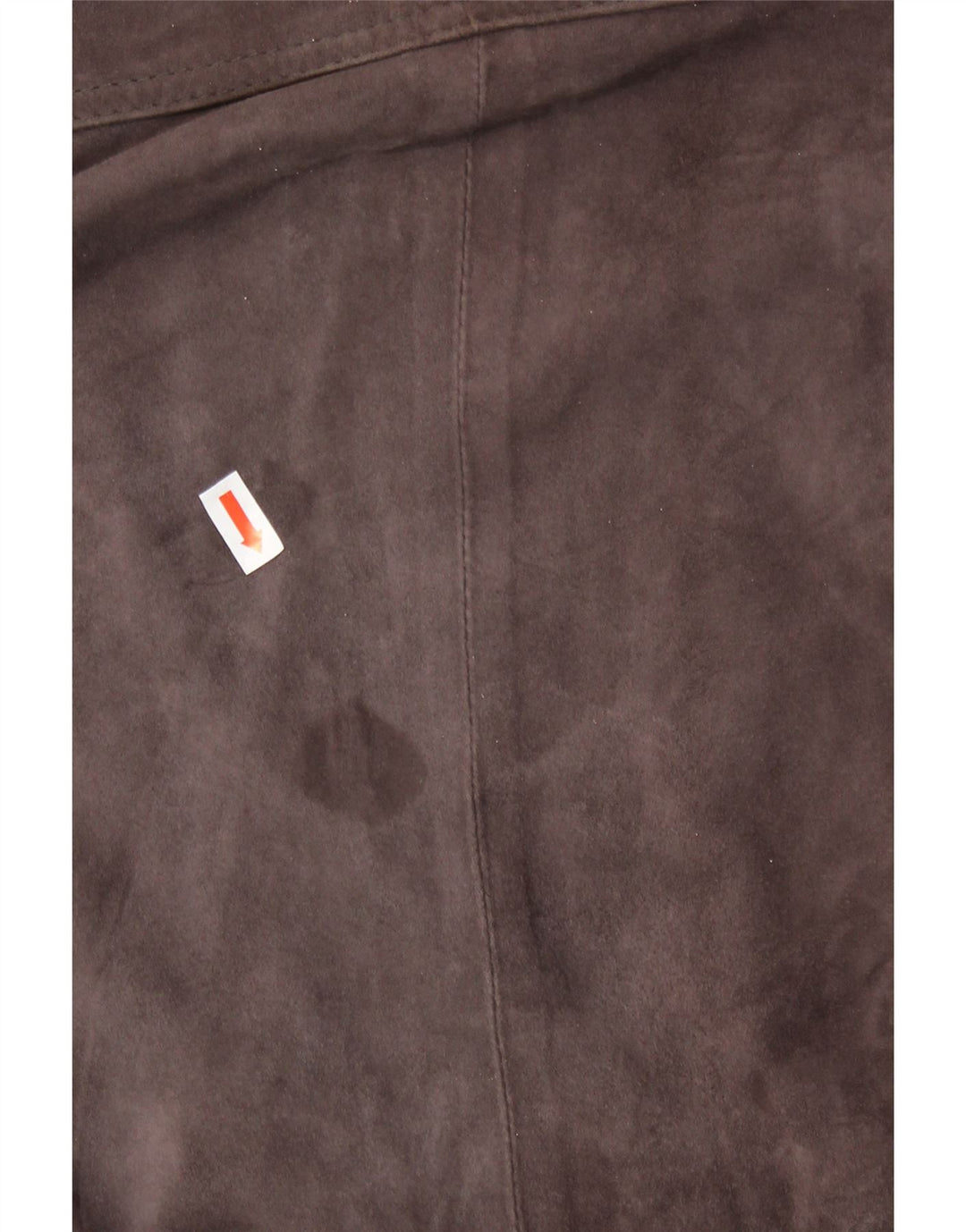 Vintage Mens Suede Windbreaker Jacket UK 42 XL Brown Leather