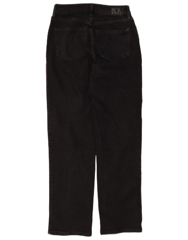 Hollister Womens Dad High Rise Tapered Jeans US 8 Medium W29 L32 Black