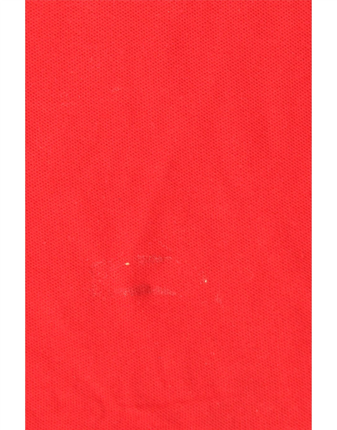 NIKE Mens Polo Shirt Medium Red Cotton