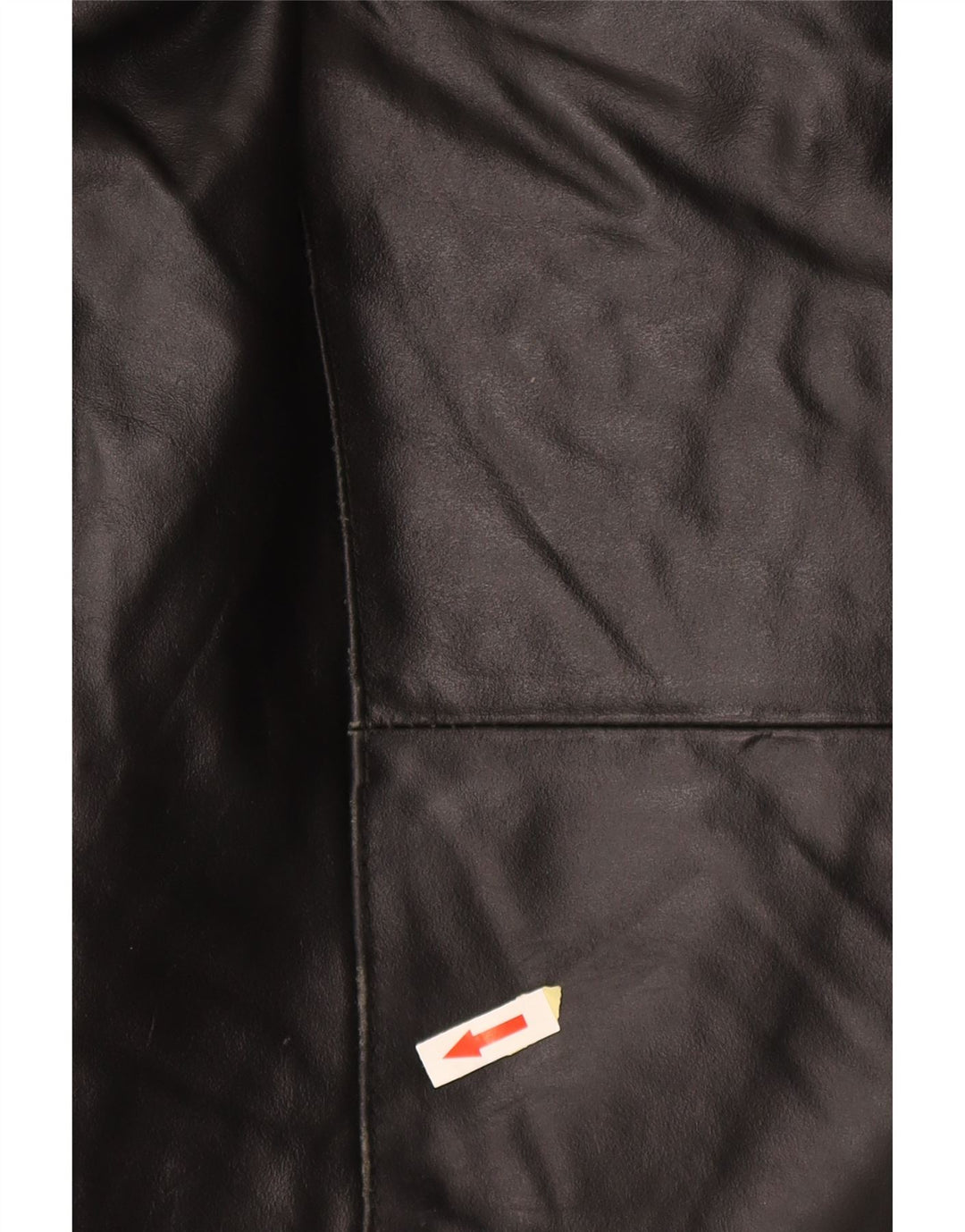 Catbalou Mens Leather Coat UK 40 Large Black Leather