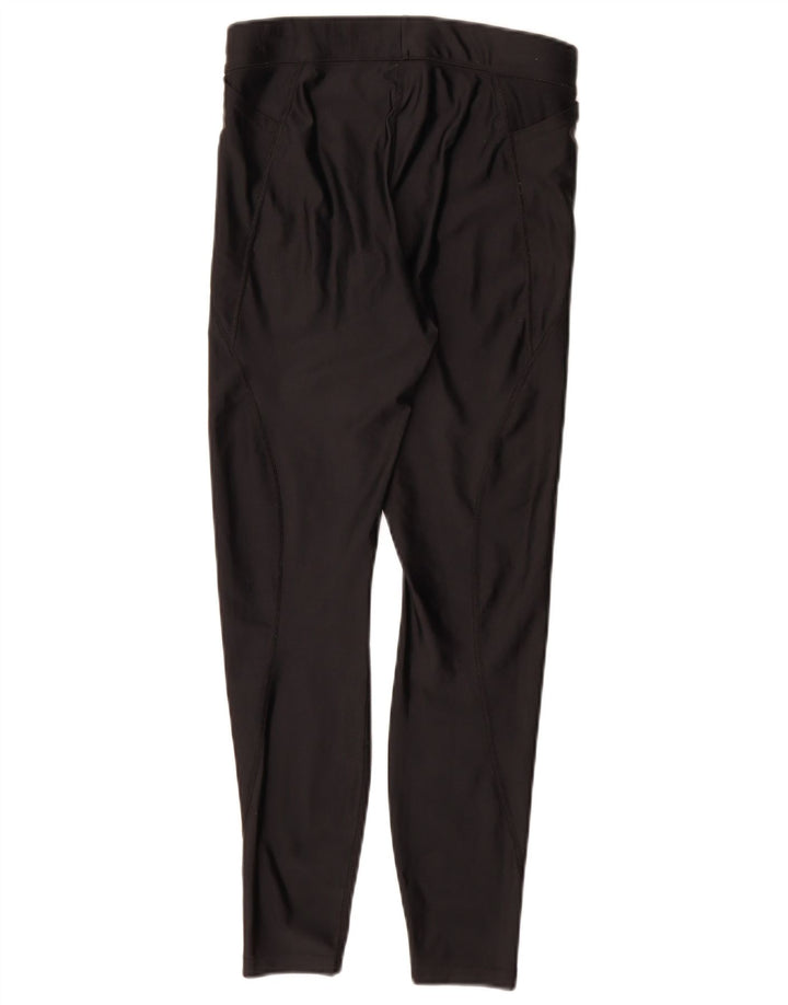 Nike Womens Dri Fit Leggings UK 8 Small  Black Polyester