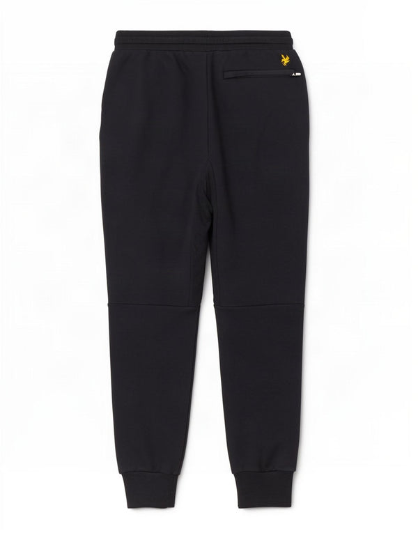 Lyle & Scott Mens Tracksuit Trousers Joggers Medium Black Cotton