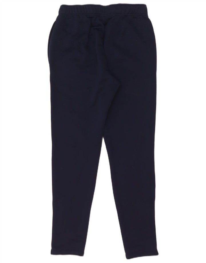 Nike Mens Dri Fit Tracksuit Trousers Small  Navy Blue Polyester