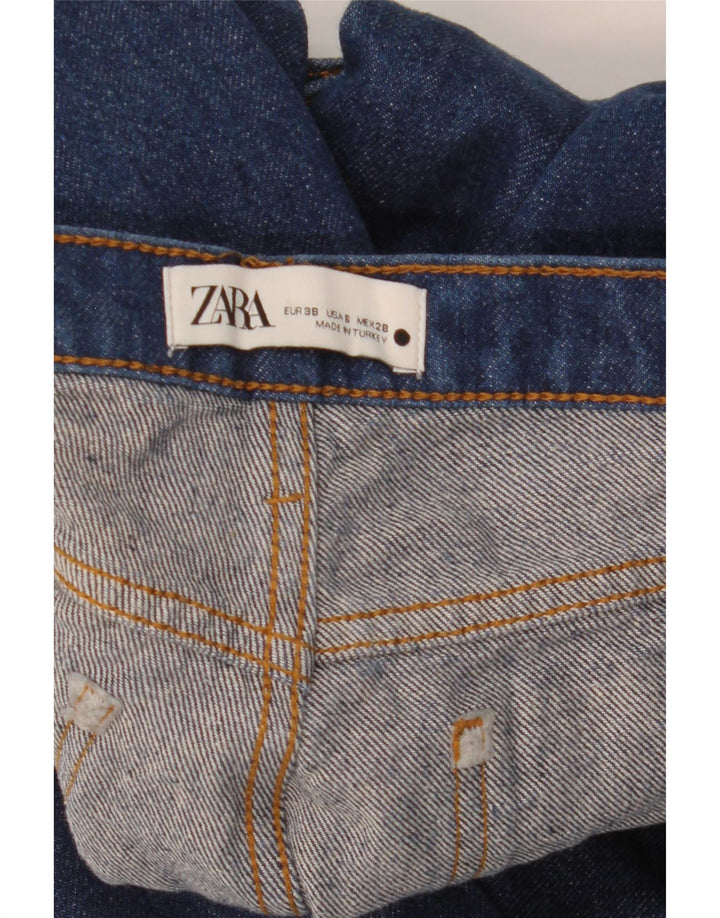 ZARA Womens Bootcut Jeans EU 38 Small W28 L34 Blue