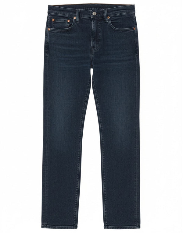 Levi's Mens 502 Tapered Jeans W32 L30 Blue Cotton