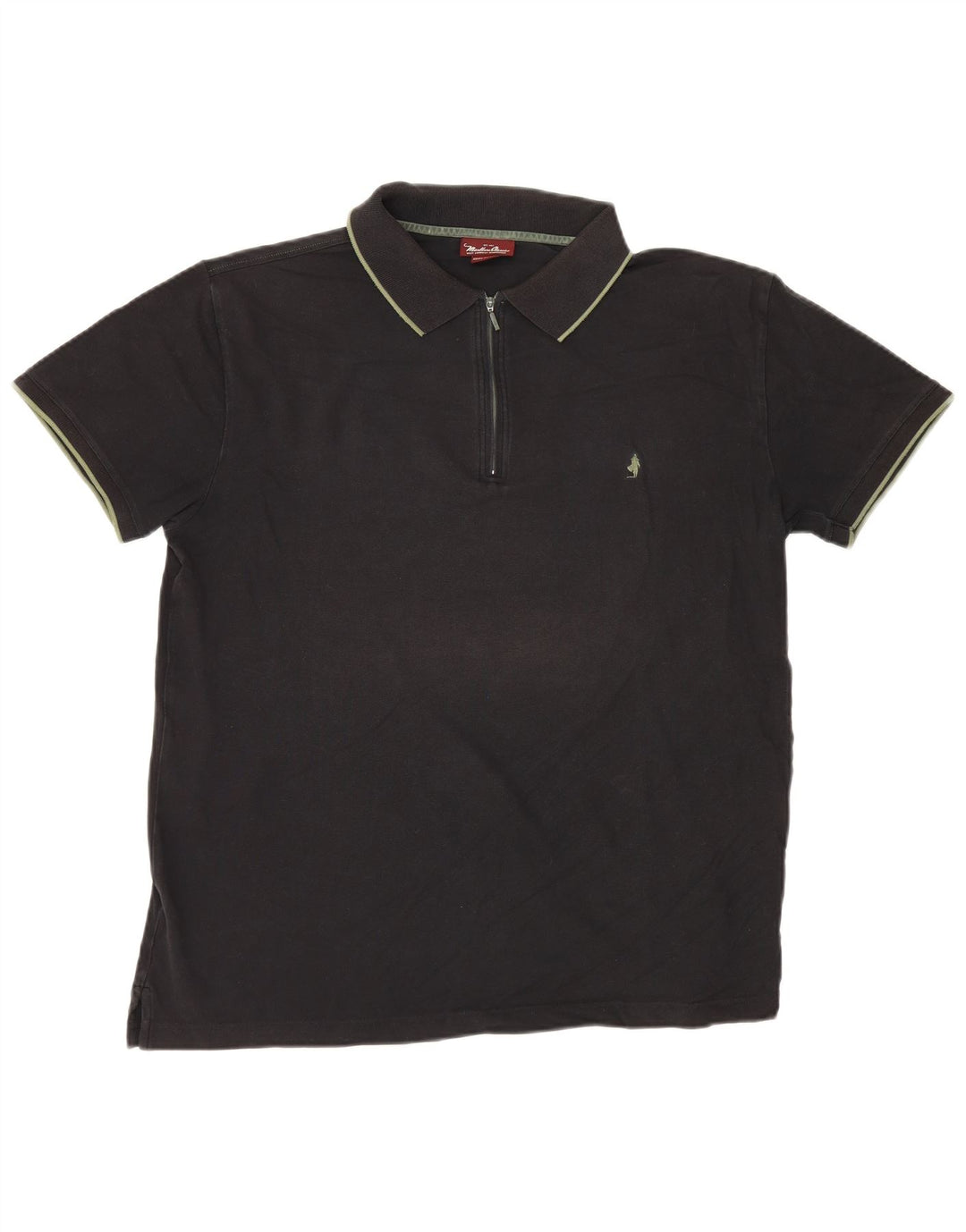 Marlboro Classics Mens Polo Shirt 3XL Black Cotton