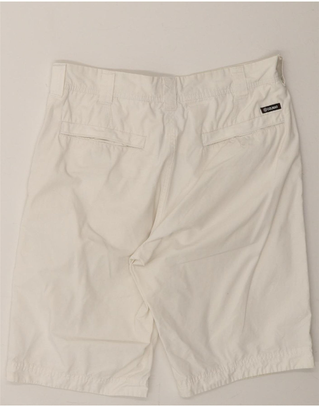 COLMAR Womens Chino Shorts IT 46 Large W32  White Cotton Vintage Colmar and Second-Hand Colmar from Messina Hembry 