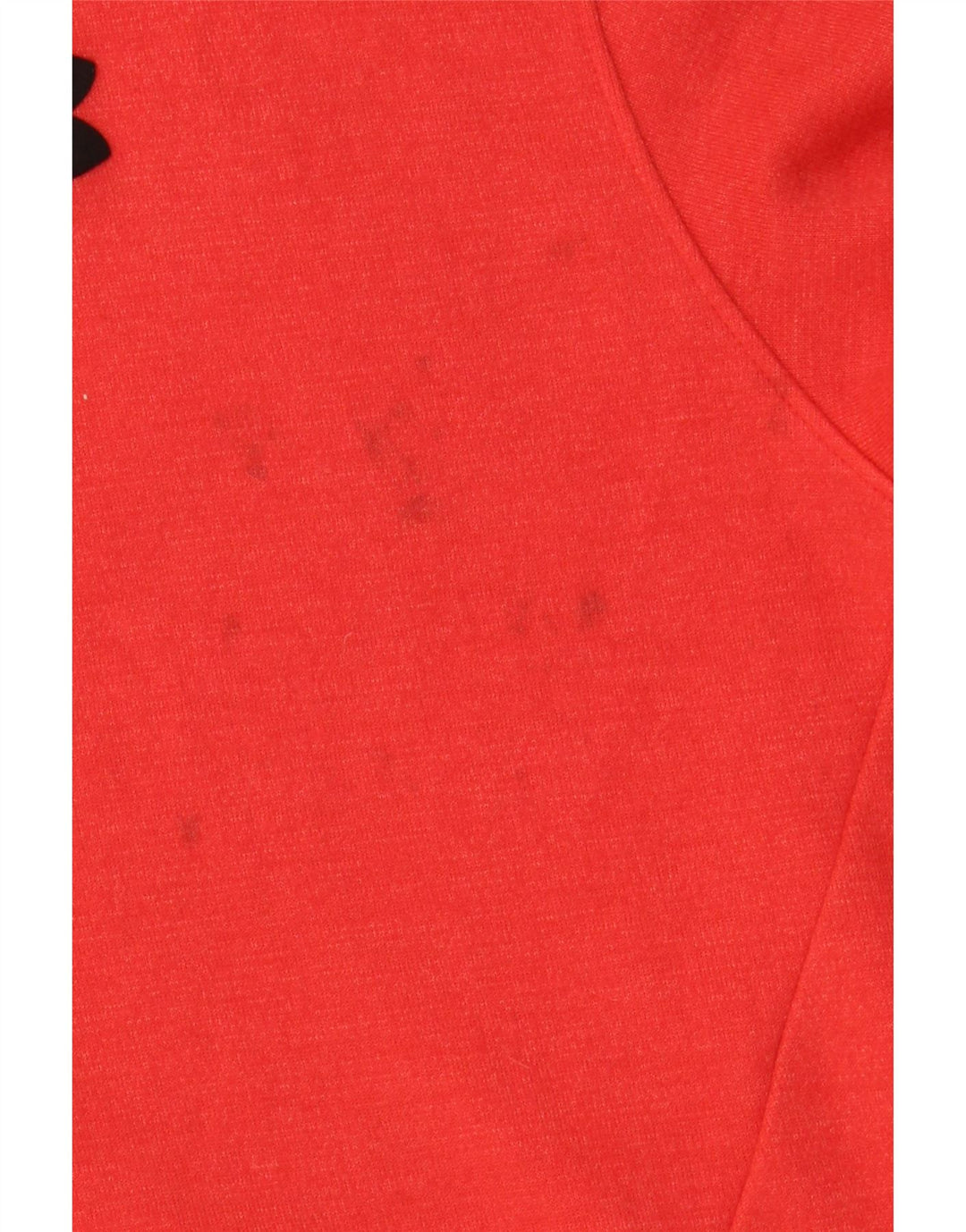 UNDER ARMOUR Boys Hoodie Jumper 15-16 Years XL Red Cotton