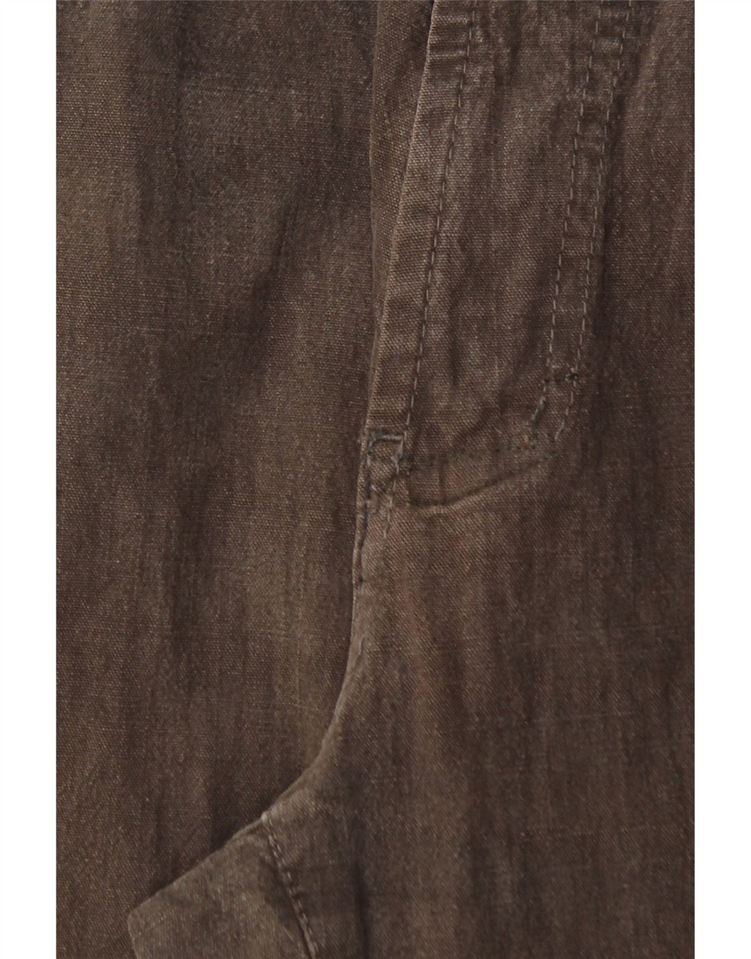 TRUSSARDI Mens Straight Casual Trousers IT 50 Large W34 L29 Brown