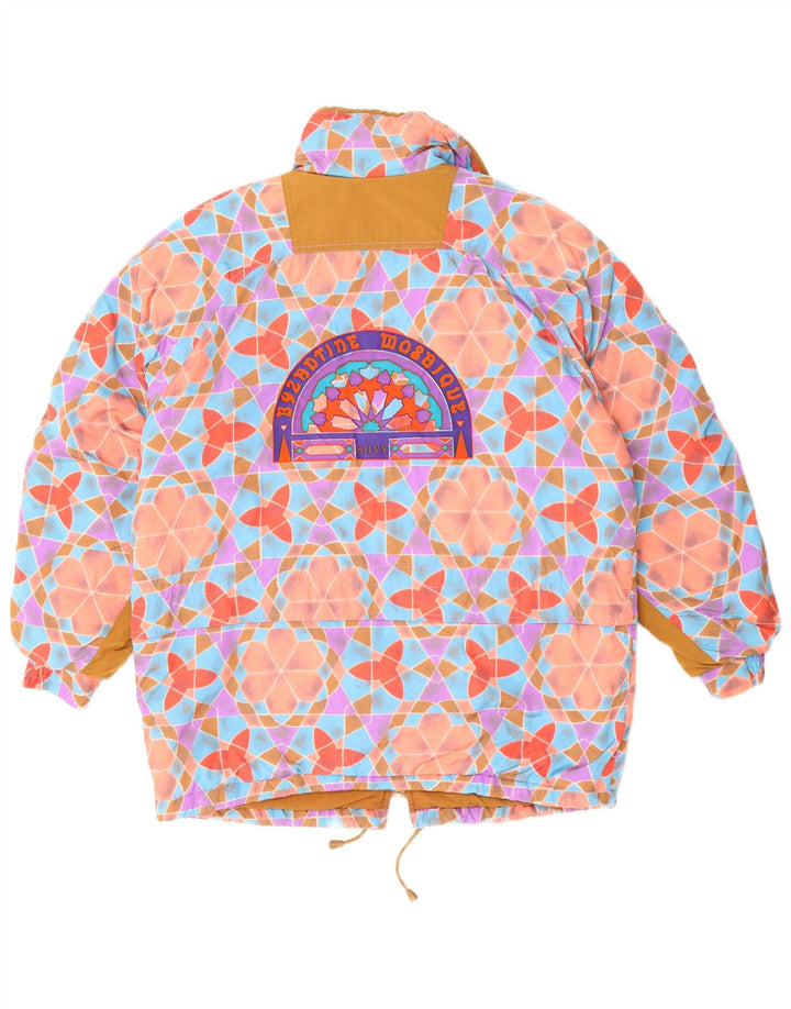 SILVY Womens Oversized Windbreaker Jacket IT 42 Medium Multicoloured