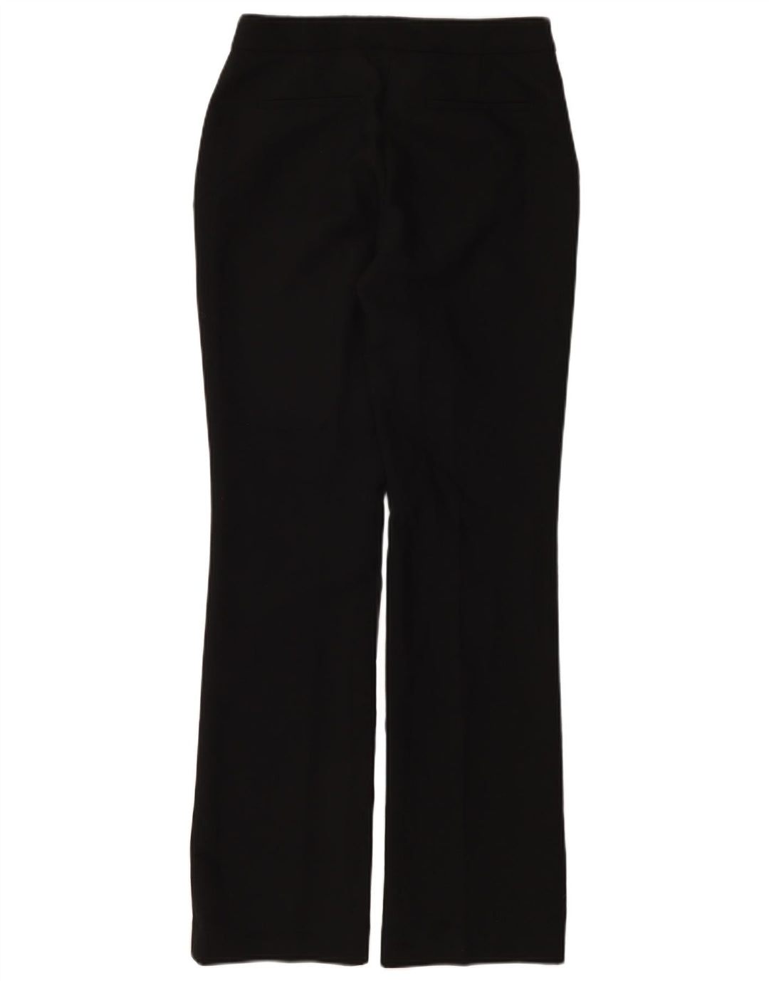 ZARA Womens Bootcut Suit Trousers Small W26 L32 Black Polyester