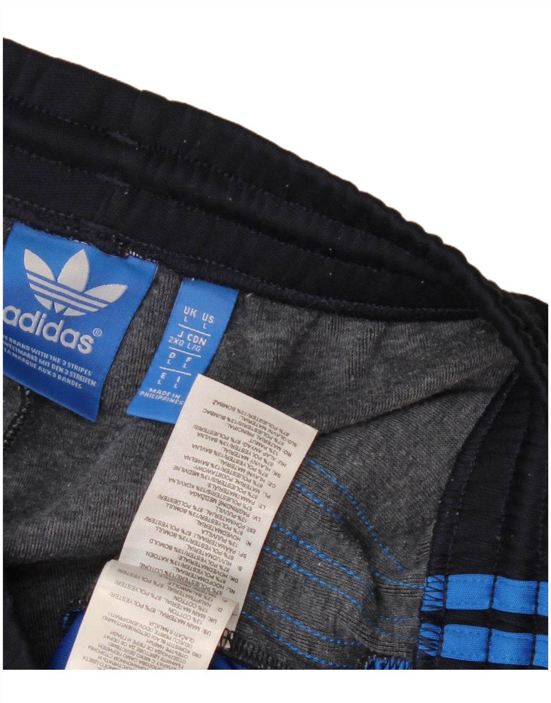Adidas Mens Sport Shorts Large  Navy Blue Polyester