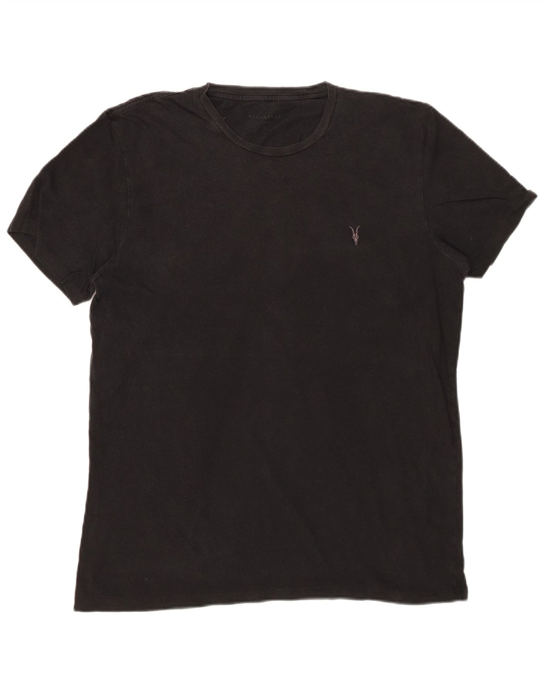 ALL SAINTS Mens T-Shirt Top Large Black