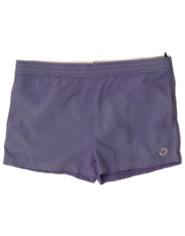 MURPHY & NYE Mens Sailmakers Swimming Shorts Large  Blue Nylon