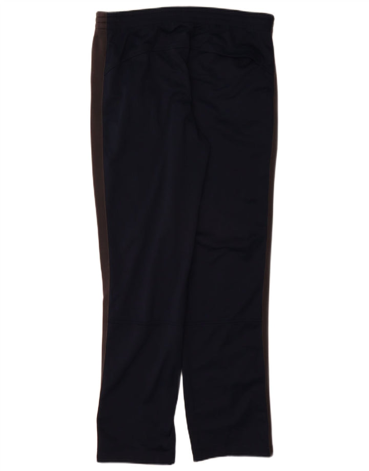 Nike Mens Tracksuit Trousers Medium Navy Blue Polyester Sports