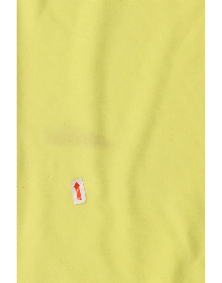 PUMA Mens Graphic T-Shirt Top Large Yellow