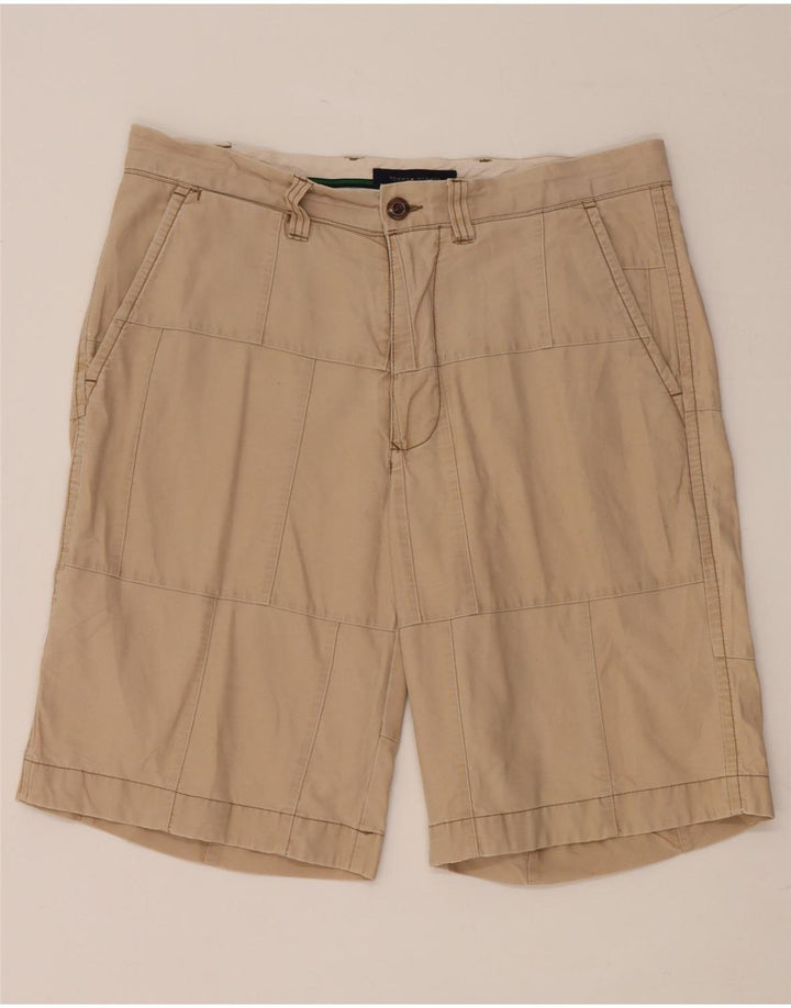 TOMMY HILFIGER Mens Chino Shorts W32 Medium Beige Cotton
