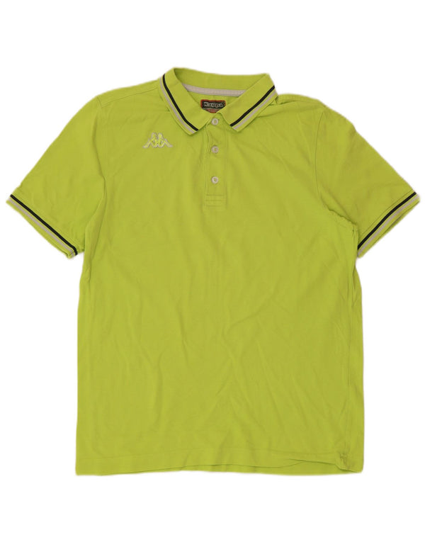 KAPPA Mens Polo Shirt Medium Green