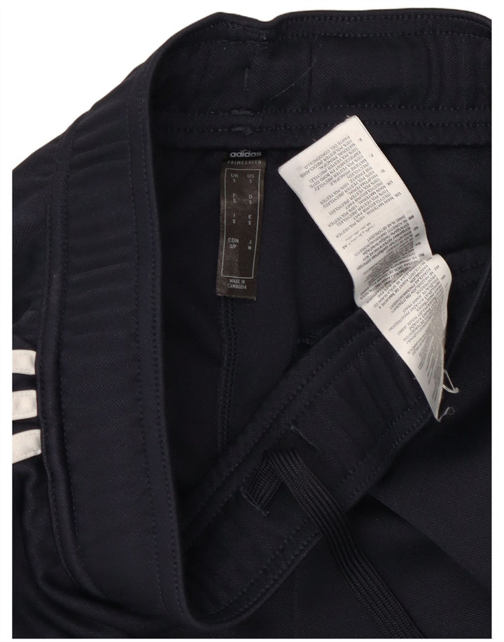 ADIDAS Mens Aeroready Tracksuit Trousers Small Navy Blue Polyester