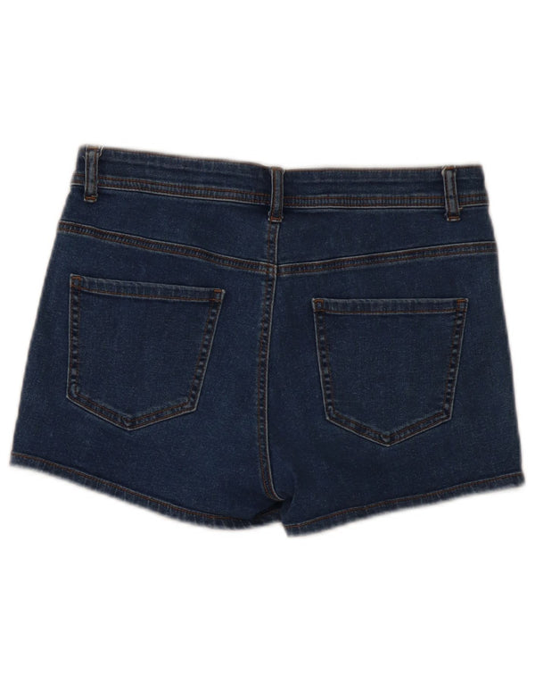 BENETTON Womens Denim Shorts W30 Medium Blue