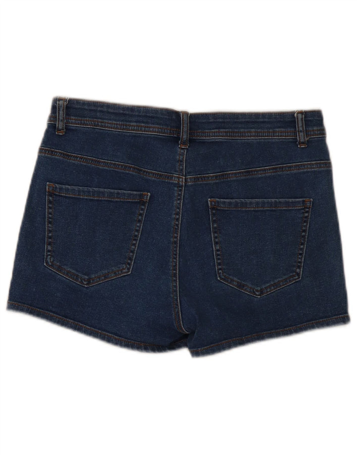 BENETTON Womens Denim Shorts W30 Medium Blue