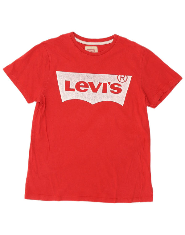 Levi's Boys Graphic T-Shirt Top 15-16 Years Red