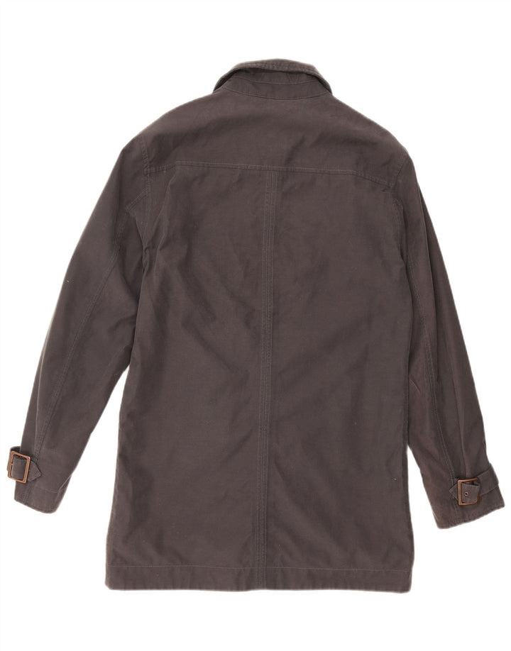 TIMBERLAND Mens Windbreaker Jacket UK 36 Small Grey Cotton