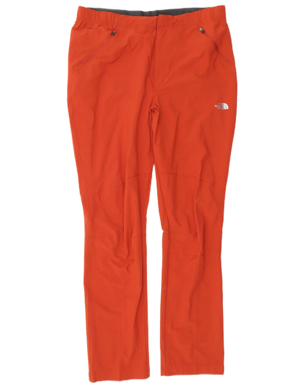 The North Face Mens Slim Casual Trousers W34 L32 Orange Polyester