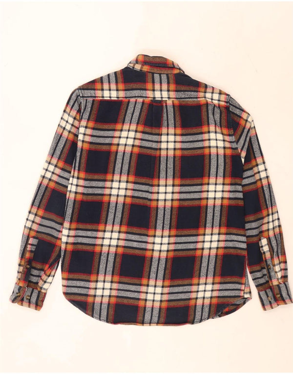 Timberland Mens Regular Fit Flannel Shirt Medium Multicoloured Check Cotton