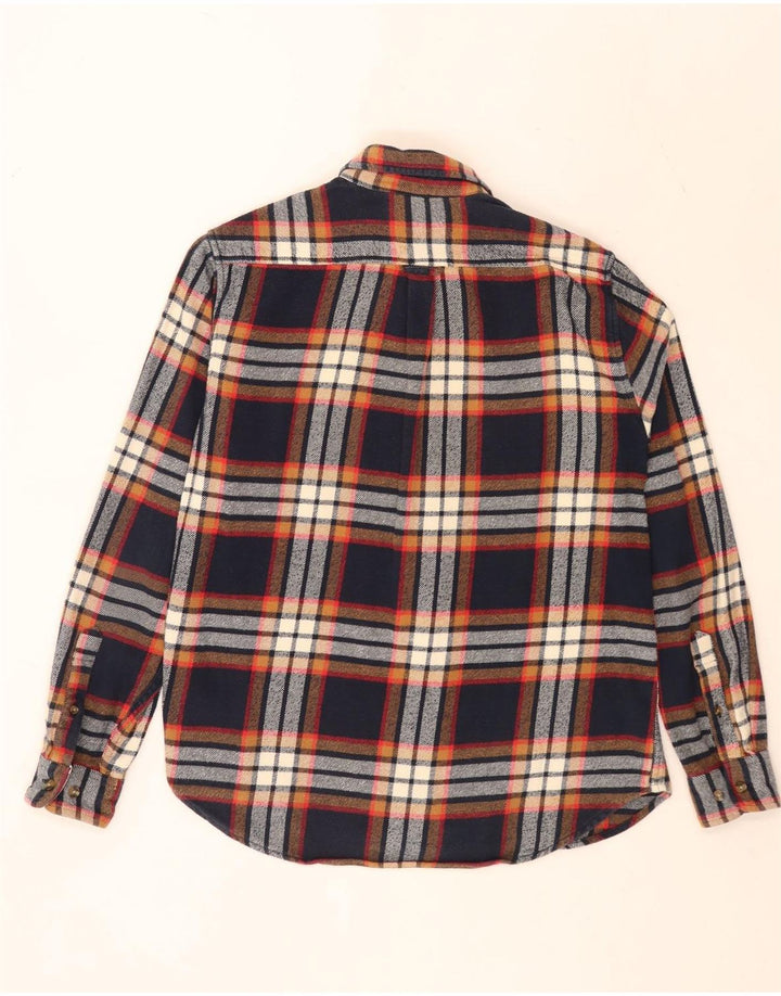 Timberland Mens Regular Fit Flannel Shirt Medium Multicoloured Check Cotton