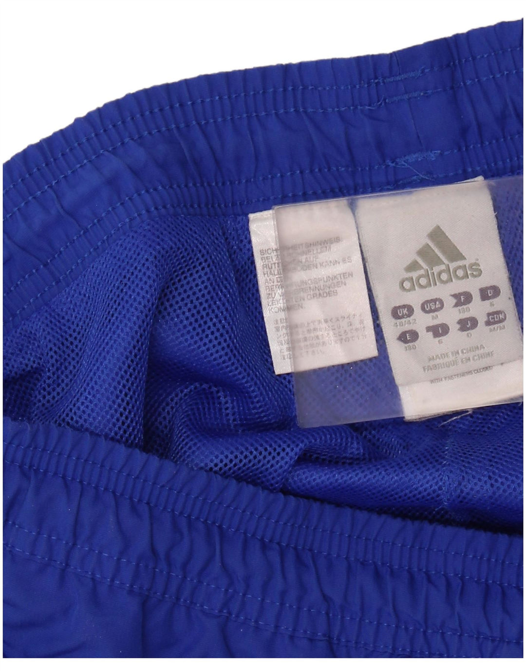 ADIDAS Mens Tracksuit Trousers Joggers UK 40/42 Medium  Blue Colourblock