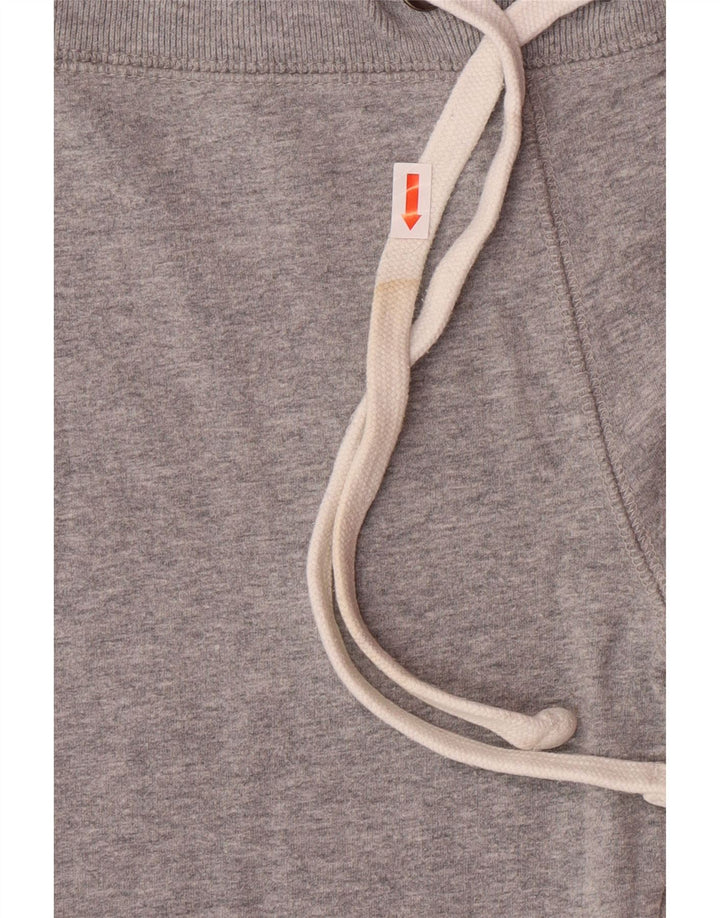 JACK WILLS Womens Graphic Tracksuit Trousers Joggers UK 12 Medium  Grey