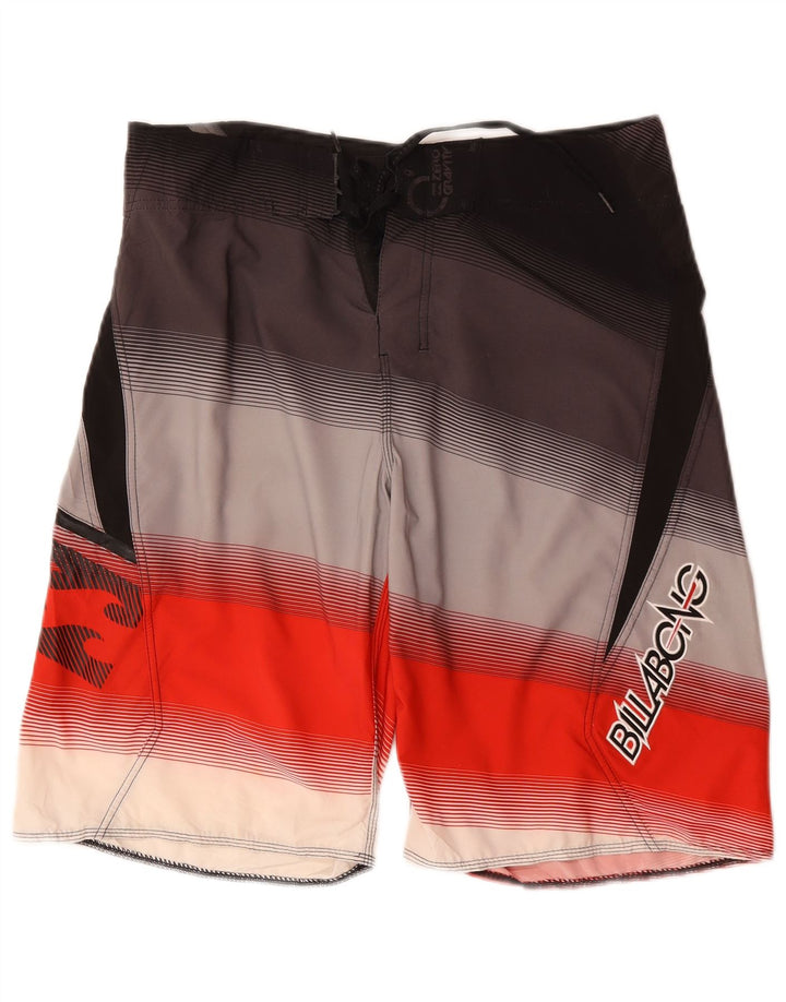 Billabong Mens Graphic Swimming Shorts Large Multicoloured Colourblock