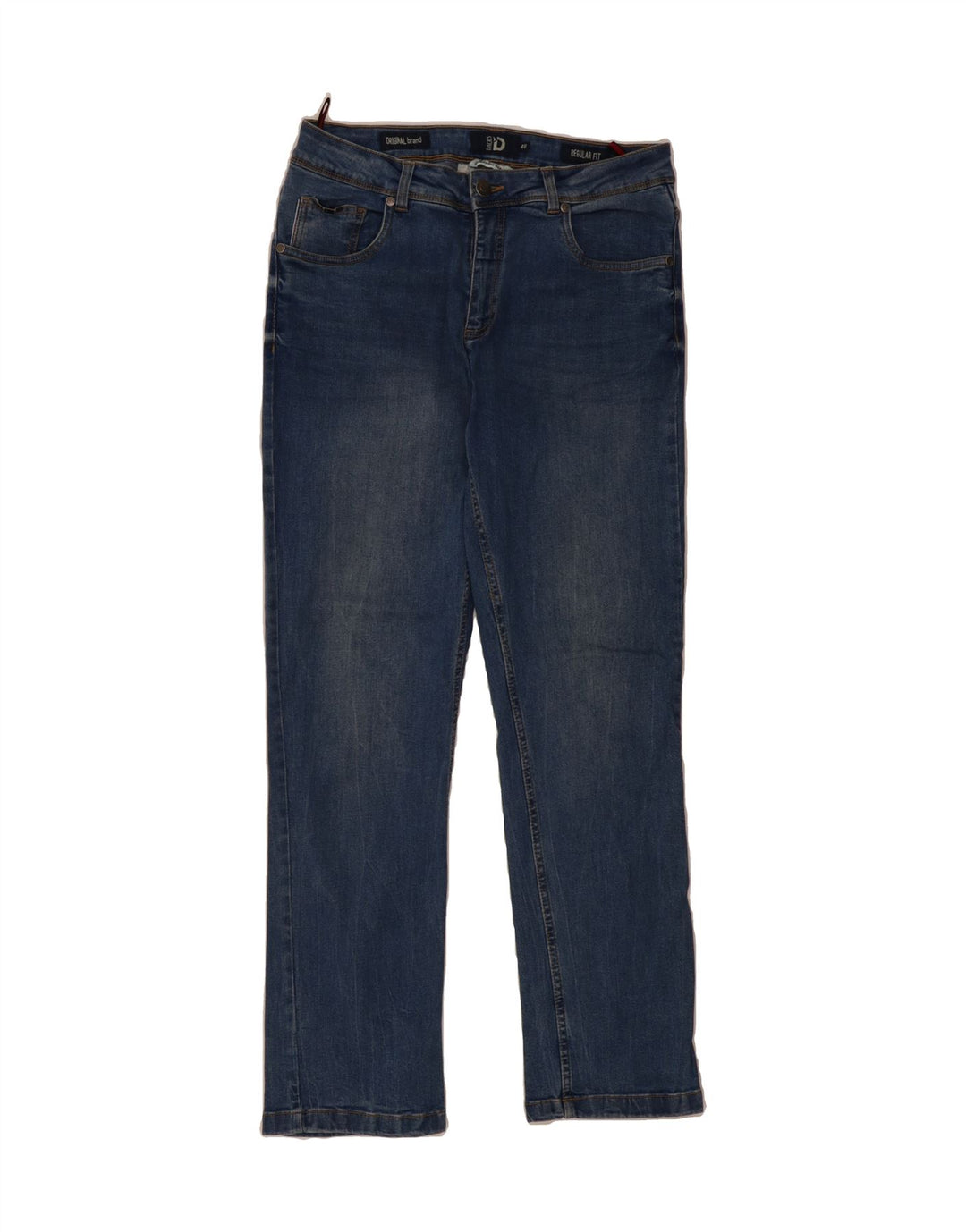 DACK'S Mens Regular Fit Slim Jeans IT 48 Medium W32 L30 Blue Vintage Dack's and Second-Hand Dack's from Messina Hembry 