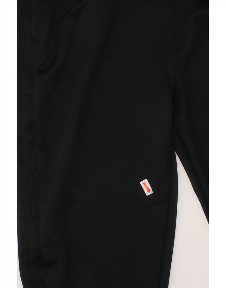 ADIDAS Boys Climalite Tracksuit Trousers 13-14 Years  Black Polyester Vintage Adidas and Second-Hand Adidas from Messina Hembry 