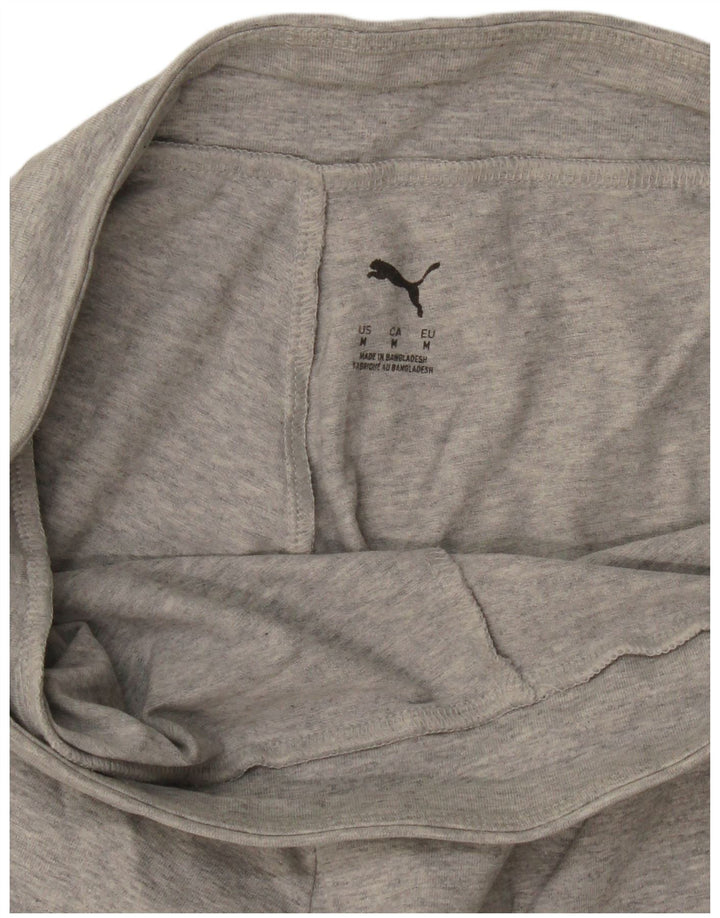 Puma Womens Leggings UK 14 Medium Grey