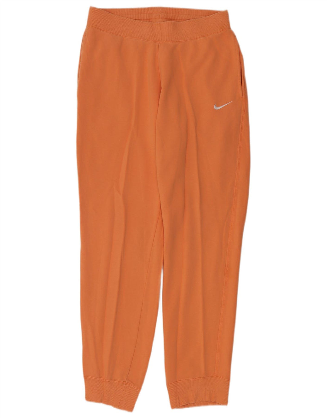 Nike Mens Tracksuit Trousers Joggers Medium Orange Cotton