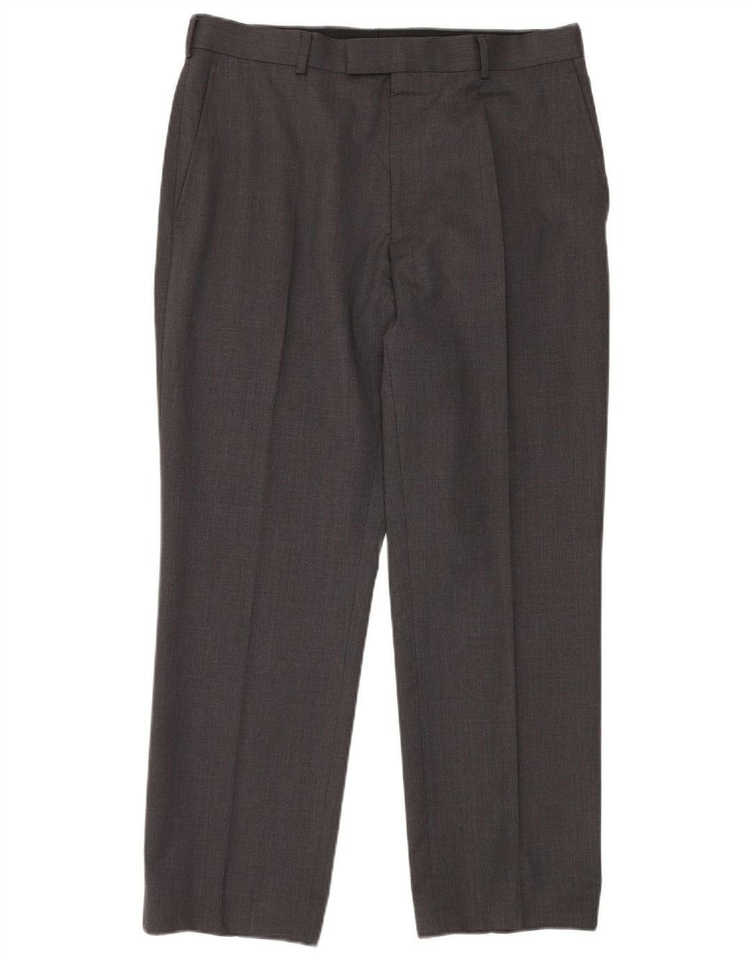 Ted Baker Mens Stretch 2 Button 2 Piece Suit UK 42 XL W36 L30 Grey Wool