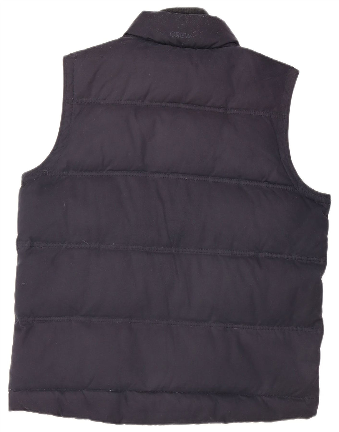 Crew Clothing Mens Padded Gilet UK 38 Medium Navy Blue Polyester