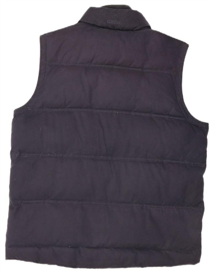 Crew Clothing Mens Padded Gilet UK 38 Medium Navy Blue Polyester