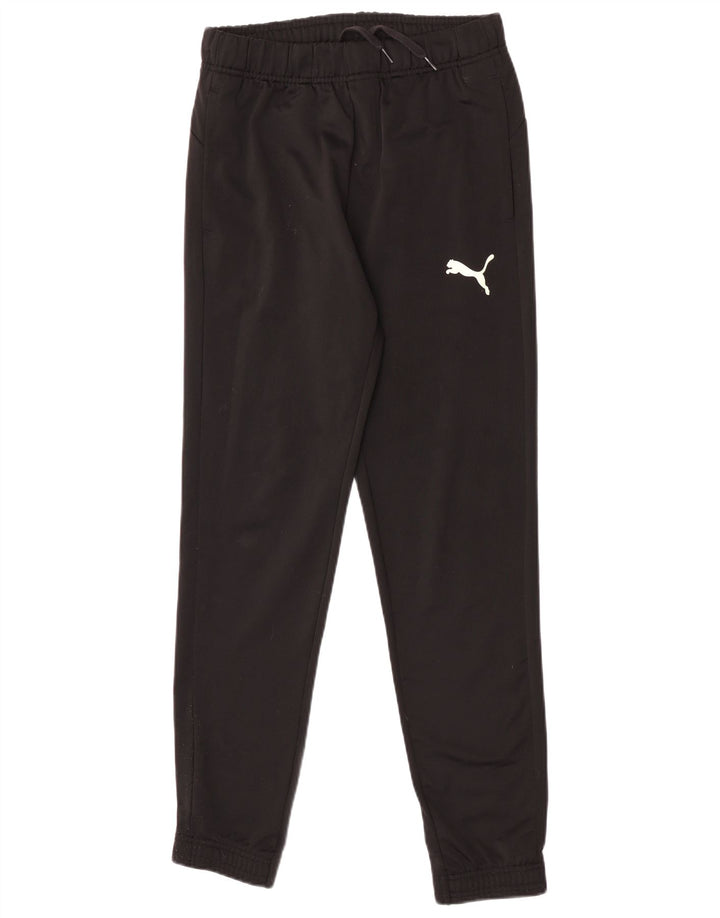 Puma Mens Tracksuit Trousers Joggers Small  Black Polyester