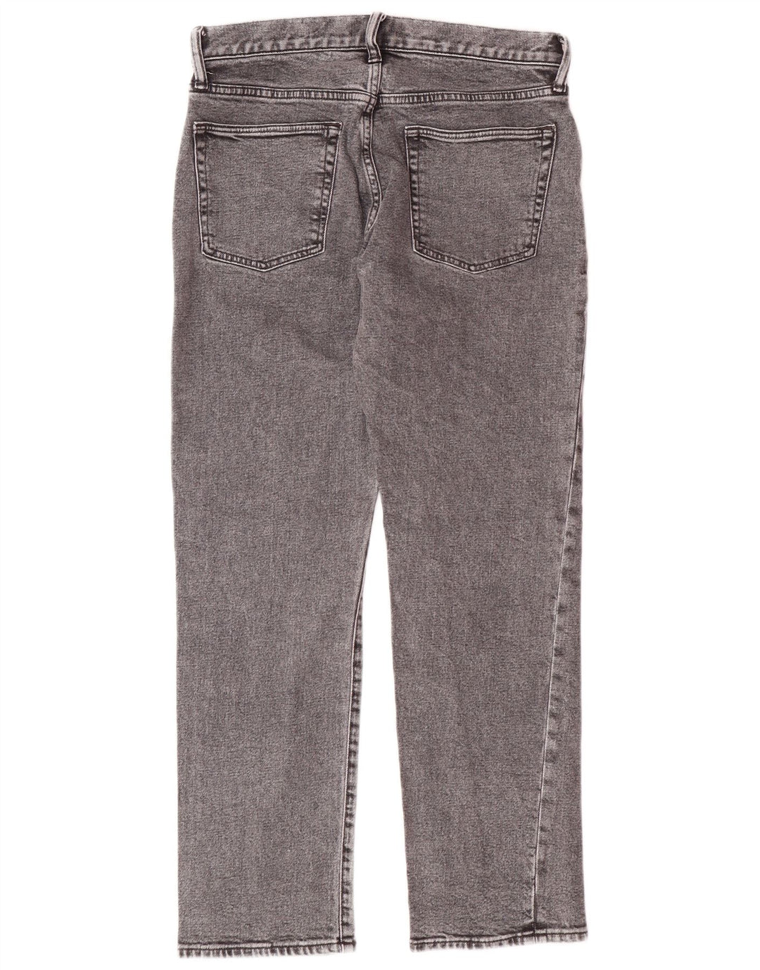 GAP Womens Straight Jeans W30 L30 Grey Cotton