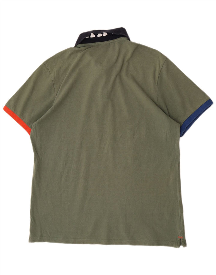 North Sails Mens Polo Shirt Small Khaki