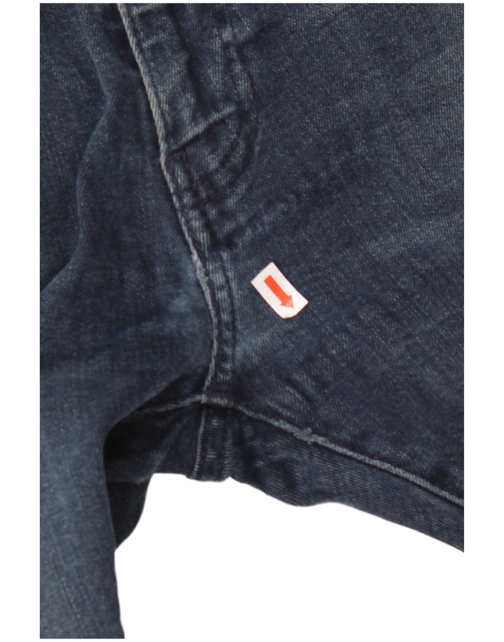LEVI'S Mens Slim Jeans W31 L32 Blue New Wool