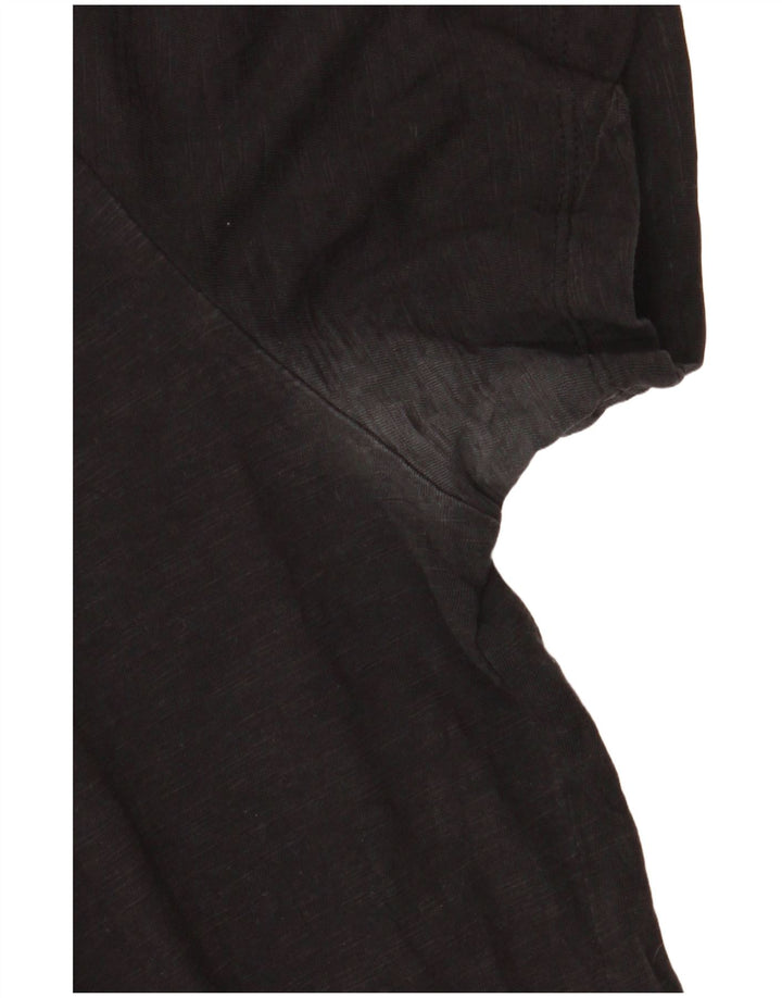 Jack & Jones Mens Regular Fit T-Shirt Top Medium Black Cotton