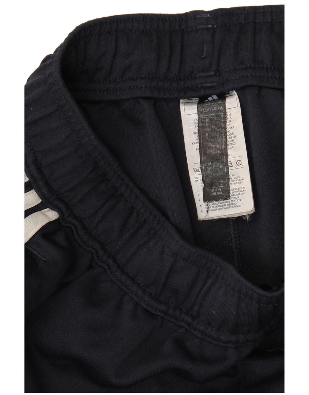 ADIDAS Mens Aeroready Tracksuit Trousers Small  Navy Blue Polyester Vintage Adidas and Second-Hand Adidas from Messina Hembry 