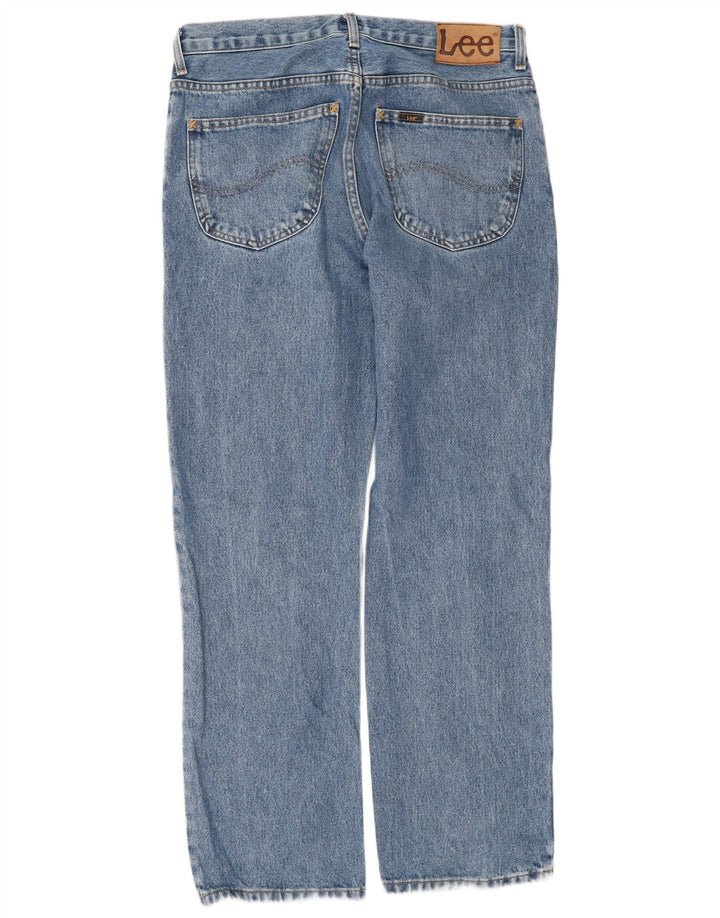 LEE Mens Brooklyn Comfort Straight Jeans W32 L30 Blue Cotton